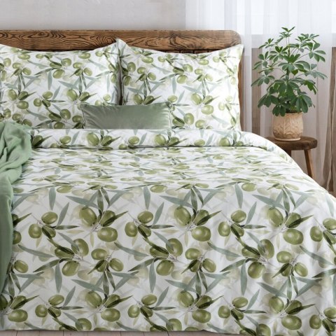 KOMPLET POŚCIELI SATYNOWEJ SPRING 84 220 X 200 CM BIAŁY