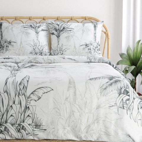 KOMPLET POŚCIELI SATYNOWEJ SPRING104 140 X 200 CM BIAŁY