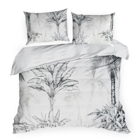 KOMPLET POŚCIELI SATYNOWEJ SPRING104 160 X 200 CM BIAŁY