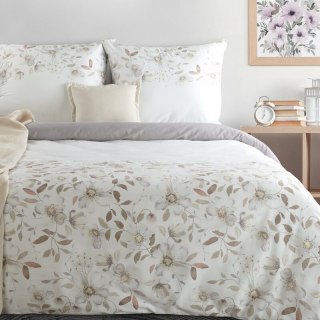 KOMPLET POŚCIELI SATYNOWEJ SPRING106 140 X 200 CM POPIELATY