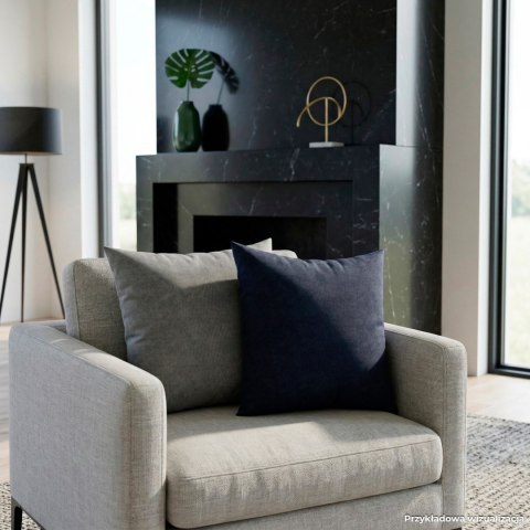 MILAS Poszewka dekoracyjna, 40x40cm, kolor 038 granatowy MILAS0/POP/038/040040/1