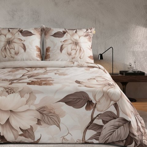 POŚCIEL DAKOTA 220 X 200 CM CIEMNOBEŻOWY