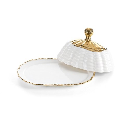 CERAMIKA 16 X 11 X 10 CM BIAŁY