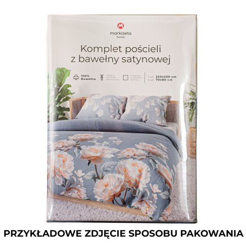 DUSORIA Komplet pościeli z bawełny satynowej 220x200cm 100112/SAT/000/220200/1