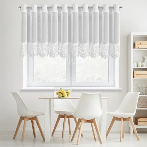 FIRANA GOTOWA ARTEMIDA 400 X 80 CM BIAŁY