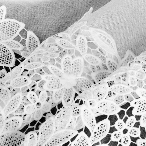 FIRANA GOTOWA ARTEMIDA NA TAŚMIE 400 X 80 CM BIAŁY