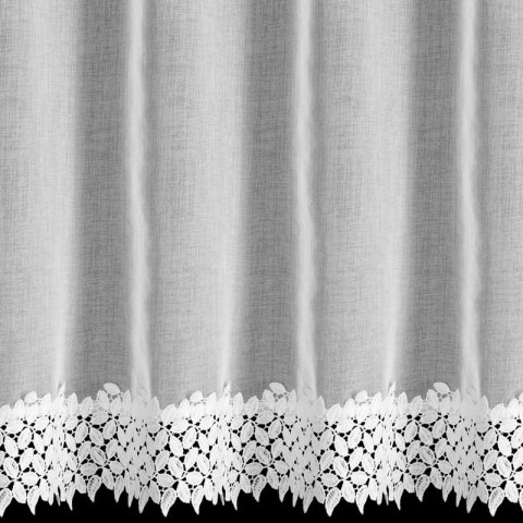 FIRANA GOTOWA HESTIA NA SZELKACH 150 X 40 CM BIAŁY