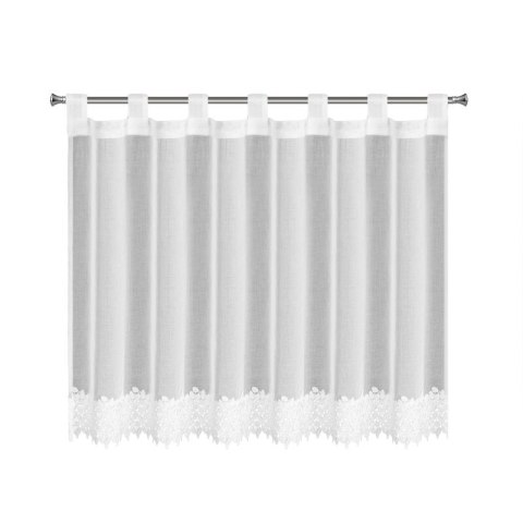 FIRANA GOTOWA HESTIA NA SZELKACH 150 X 70 CM BIAŁY