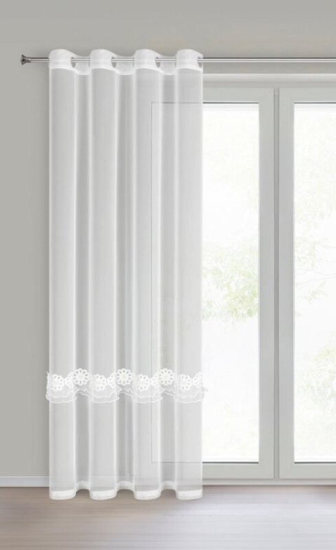 FIRANA GOTOWA ISOLA 140 X 250 CM BIAŁY