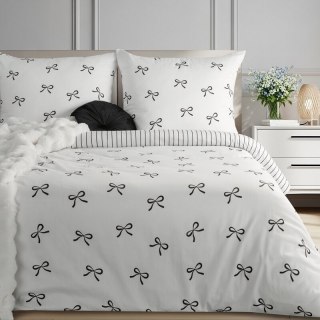 KOMPLET POŚCIELI SATYNOWEJ RAYA5 140 X 200 CM BIAŁY