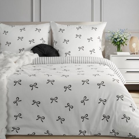 KOMPLET POŚCIELI SATYNOWEJ RAYA5 160 X 200 CM BIAŁY