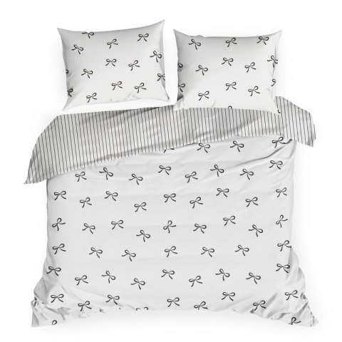 KOMPLET POŚCIELI SATYNOWEJ RAYA5 220 X 200 CM BIAŁY