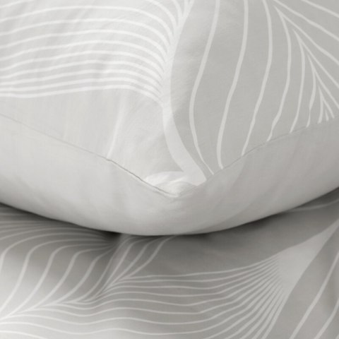 KOMPLET POŚCIELI SATYNOWEJ SPRING 88 160 X 200 CM JASNOSZARY