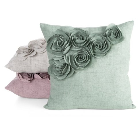 POSZEWKA FLORES 7 45 X 45 CM RÓŻOWY