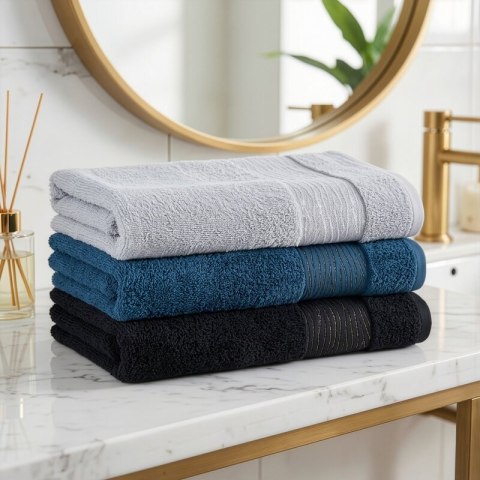 RĘCZNIK AMBER (01) 30 X 50 CM KREMOWY