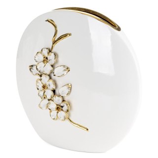 WAZON DEKORACYJNY SARA (04) 28 X 9 X 26 CM BIAŁY