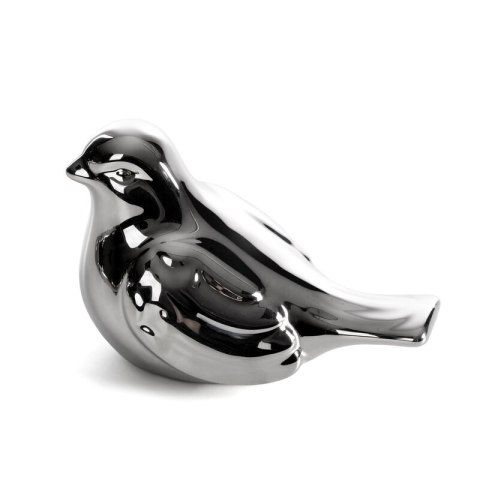 FIGURKA DEKORACYJNA FABIO (06) 13 X 8 X 9 CM SREBRNY