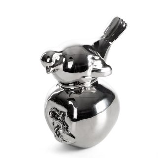 FIGURKA DEKORACYJNA FABIO (08) 10 X 7 X 11 CM SREBRNY