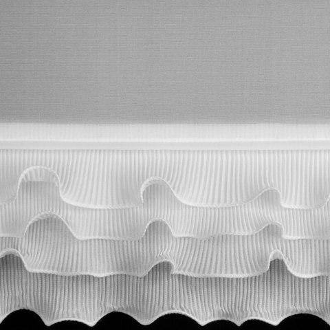 FIRANA GOTOWA LUISA 400 X 160 CM BIAŁY