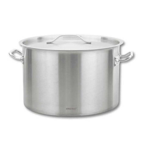 GARNEK GASTRONOMICZNY Z POKRYWĄ STALOWĄ Ø45cm 44L KINGHOFF KH-2027