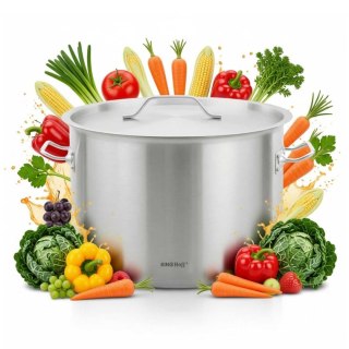 GARNEK GASTRONOMICZNY Z POKRYWĄ STALOWĄ Ø55cm 83L KINGHOFF KH-2029