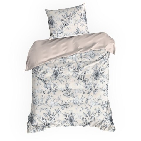 KOMPLET POŚCIELI SATYNOWEJ PREMIUM28 160 X 200 CM BIAŁY