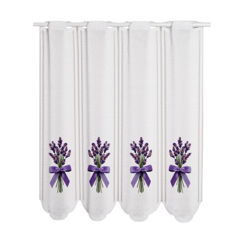 LAWENDA Zazdrostka żakardowa 626120, wysokość 70cm, kolor 010 fioletowy D00429/ZAZ/010/000070/1