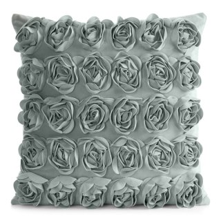 POSZEWKI ROSES 1 45 X 45 CM MIĘTOWY