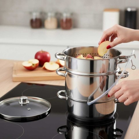 SOKOWNIK PAROWY 8L INDUKCJA GAZ KLAUSBERG KB-9032 GARNEK DO SOKU