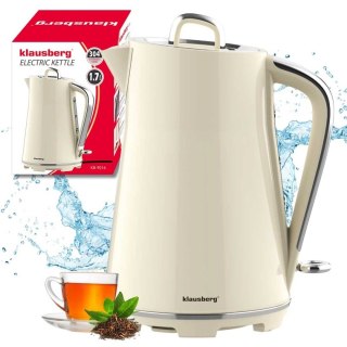CZAJNIK ELEKTRYCZNY 1,7L KLAUSBERG KB-9016 KREMOWY