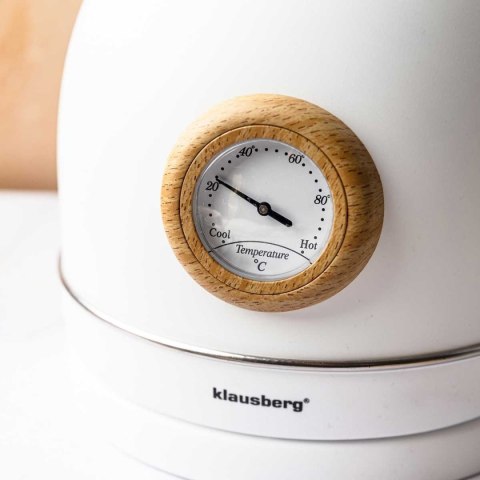 CZAJNIK ELEKTRYCZNY 1,8L Z TERMOMETREM KLAUSBERG KB-9007 RETRO