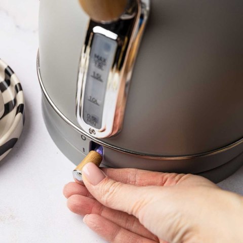 CZAJNIK ELEKTRYCZNY 1,8L Z TERMOMETREM KLAUSBERG KB-9009 RETRO