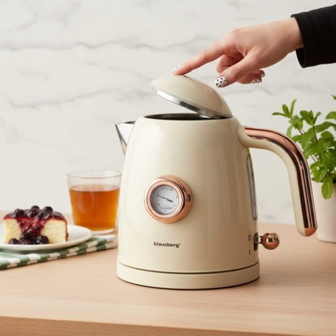 CZAJNIK ELEKTRYCZNY 1L Z TERMOMETREM KLAUSBERG KB-9018