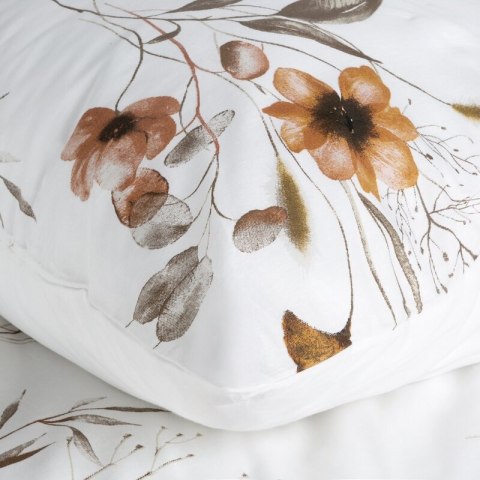 KOMPLET POŚCIELI BAWEŁNIANEJ CELINE 140 X 200 CM BIAŁY