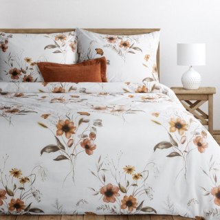 KOMPLET POŚCIELI BAWEŁNIANEJ CELINE 220 X 200 CM BIAŁY