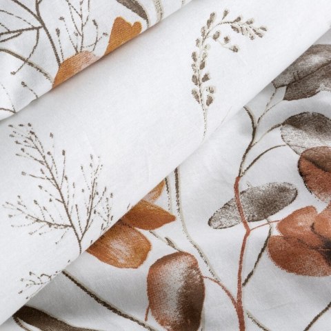 KOMPLET POŚCIELI BAWEŁNIANEJ CELINE 220 X 200 CM BIAŁY