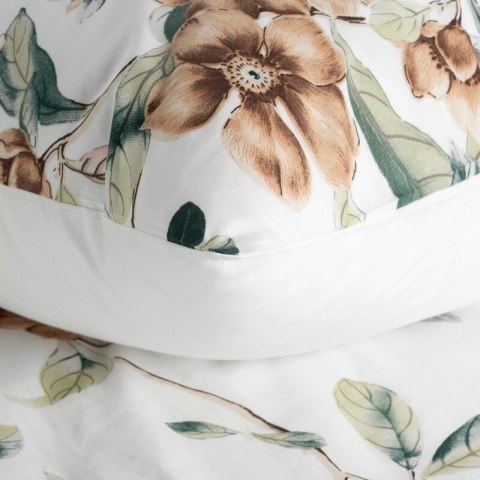 KOMPLET POŚCIELI BAWEŁNIANEJ NIKOLA 160 X 200 CM BIAŁY