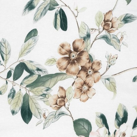 KOMPLET POŚCIELI BAWEŁNIANEJ NIKOLA 220 X 200 CM BIAŁY