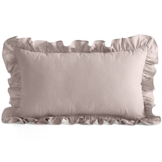 POSZEWKA FALBANKA 30 X 50 CM PUDROWY