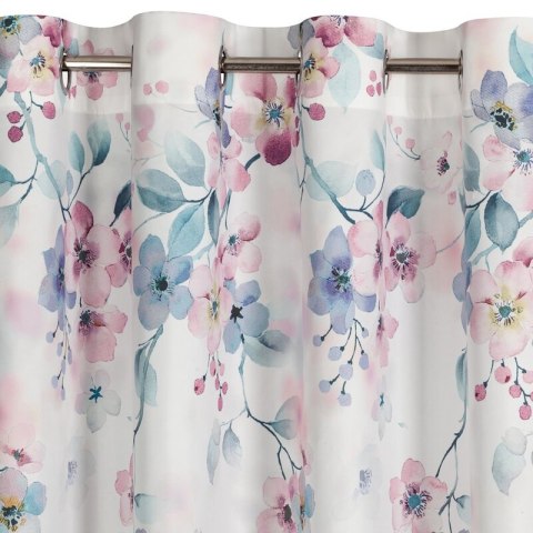 SI/Z/FLORA/B+RÓŻ 140X250 PRZEL