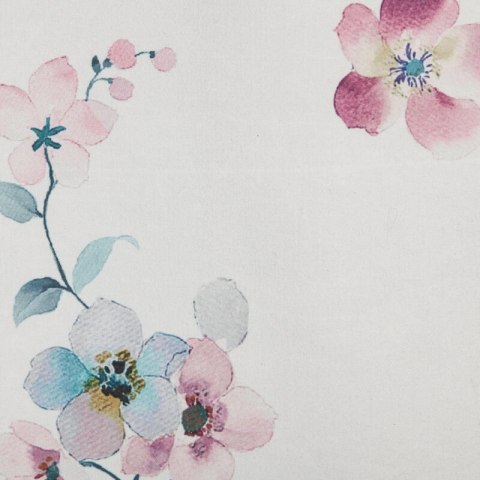 SI/Z/FLORA/B+RÓŻ 140X250 PRZEL