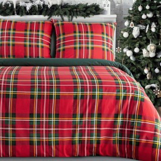 ŚWIĄTECZNY KOMPLET POŚCIELI JENNY 160 X 200 CM CZERWONY