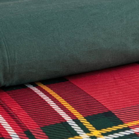 ŚWIĄTECZNY KOMPLET POŚCIELI JENNY 160 X 200 CM CZERWONY