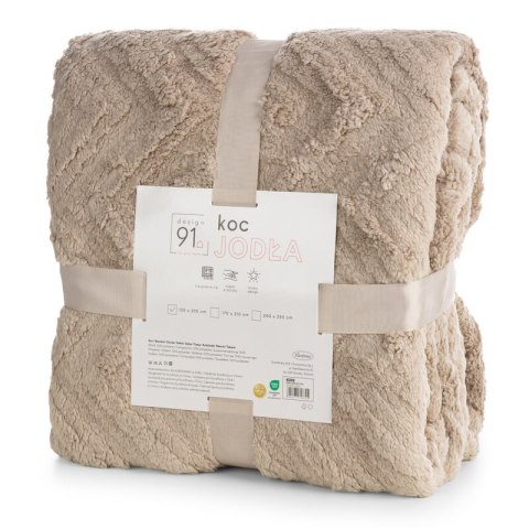 KOC D91 JODŁA 70 X 160 CM CIEMNOBEŻOWY