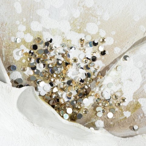 OBRAZ 706 72 X 142 CM KREMOWY