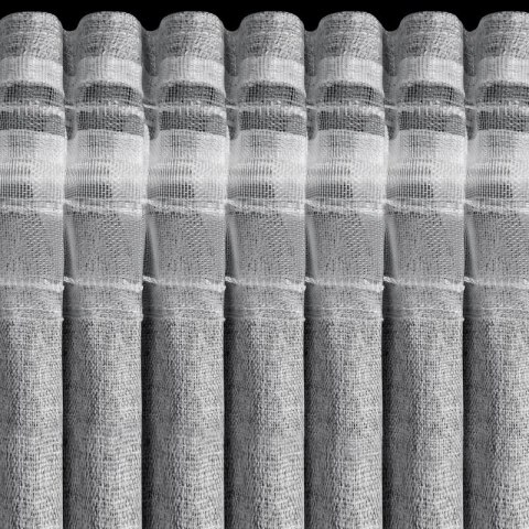 ZASŁONA GOTOWA ZOEY NA TAŚMIE 140 X 270 CM SREBRNY