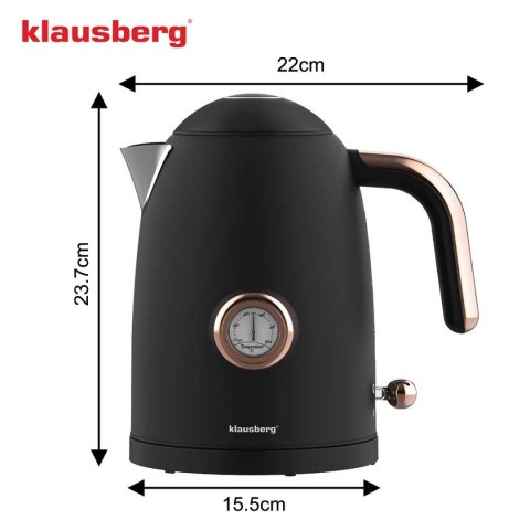 CZAJNIK ELEKTRYCZNY 1,7L Z TERMOMETREM KLAUSBERG KB-9019
