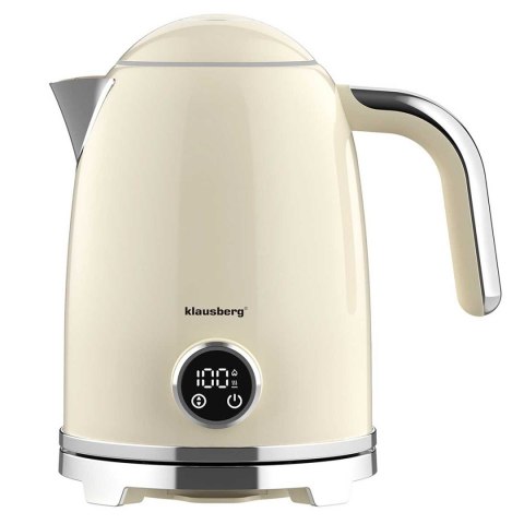 CZAJNIK ELEKTRYCZNY 1,7L Z TERMOMETREM LED KLAUSBERG KB-9028 RETRO
