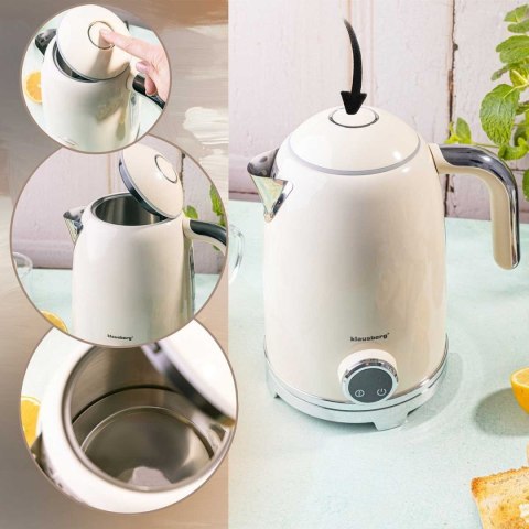 CZAJNIK ELEKTRYCZNY 1,7L Z TERMOMETREM LED KLAUSBERG KB-9028 RETRO