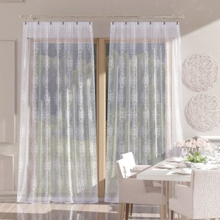 EMBER Firana gotowa na taśmie, szerokość 140cm x wysokość 250cm, kolor 001 biały 625809/FGT/001/140250/1